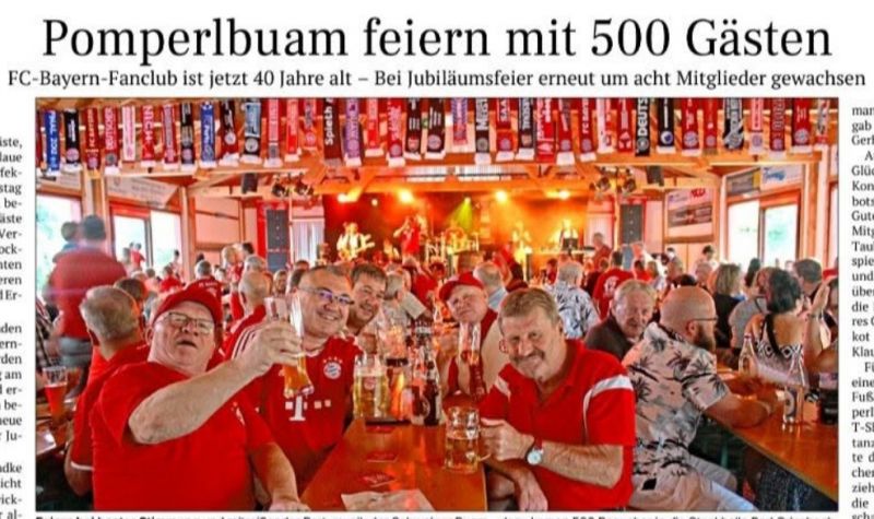 40-Jahrfeier der Pomperlbuam