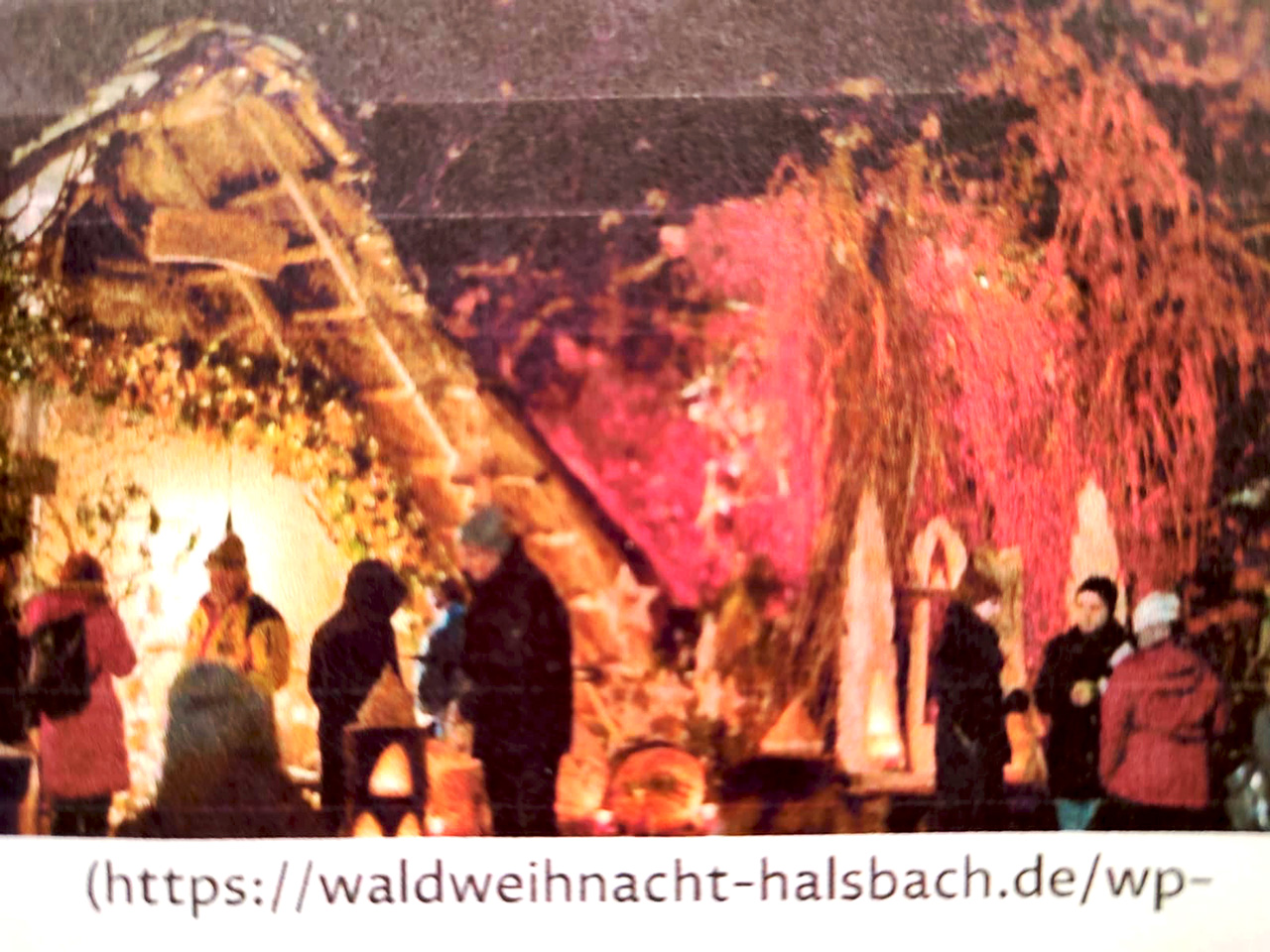 Waldweihnacht Halsbach